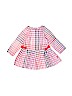 Magnificent Baby 100% Cotton Checkered-gingham Pink Dress 6-9 MO / 9 MO - photo 1