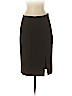 Armani Collezioni 100% Wool Brown Wool Skirt Size 2 - photo 1