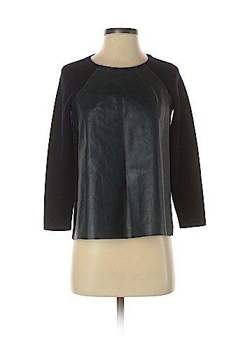J. Crew Collection Leather Top (view 1)