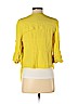Elevenses 100% Rayon Yellow Cardigan Size XS (petite) - photo 2