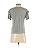 Topshop 100% Viscose Gray Short Sleeve Top Size 4 - photo 2