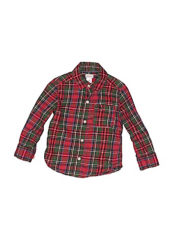 Carter's Long Sleeve Button-Down Shirt (view 1)
