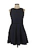 Forever 21 Blue Casual Dress Size L - photo 1