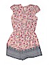 Monteau Girl 100% Polyester Pink Romper Size 8 - photo 2