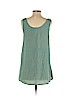 Soft Joie 100% Viscose Green Sleeveless Blouse Size S - photo 2