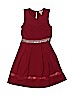 Monteau Girl Burgundy Dress Size 8 - photo 1