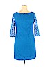 Nine & Co. 100% Nylon Blue Cocktail Dress Size 14 - photo 1