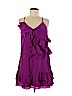 Banana Republic 100% Polyester Purple Casual Dress Size M (petite) - photo 1