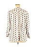 Ann Taylor LOFT Outlet 100% Rayon White 3/4 Sleeve Top Size XL - photo 2