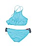 Lucky Brand Blue Two Piece Swimsuit Size M - photo 2