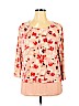 Ivanka Trump Pink 3/4 Sleeve Blouse Size XL - photo 1