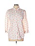 Urban Outfitters 100% Cotton White Long Sleeve Button-Down Shirt Size 12 - photo 1