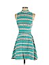 Topshop Blue Casual Dress Size 4 - photo 1