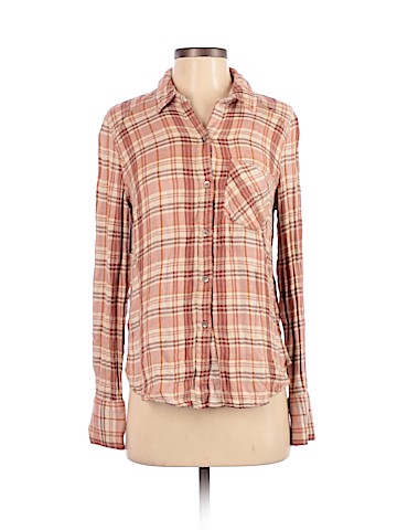 Free People Long Sleeve Button-Down Shirt (view 1)
