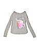 Justice Gray Long Sleeve Top Size 12 - photo 1