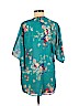 Liberty Love 100% Polyester Blue Kimono Size M - photo 2