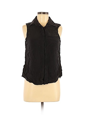 Parker Sleeveless Silk Top (view 1)