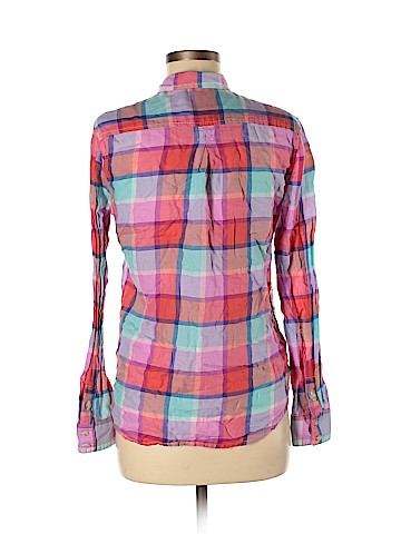 American Eagle Outfitters Long Sleeve Button-Down Shirt (view 2)