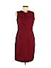 Elie Tahari Burgundy Casual Dress Size 6 - photo 1