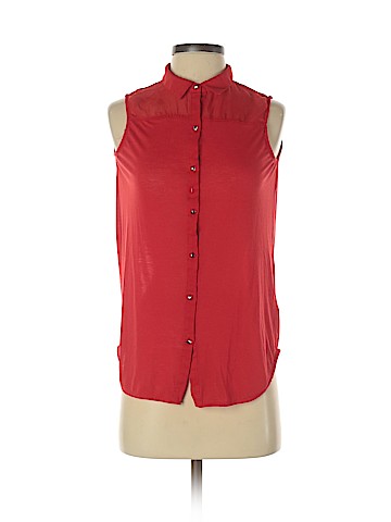 H&M Sleeveless Button-Down Shirt (view 1)