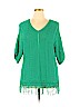 Chico's Green Pullover Sweater Size XL (3) - photo 1
