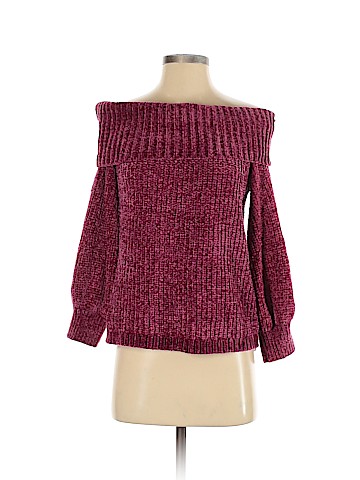 Pink Rose Pullover Sweater (view 1)