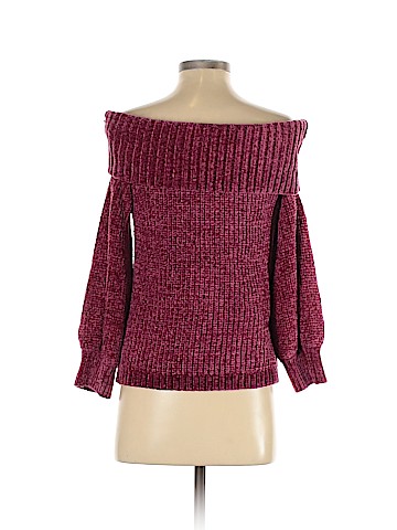 Pink Rose Pullover Sweater (view 2)