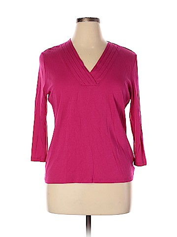 Talbots 3/4 Sleeve T-Shirt (view 1)