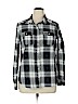 Mossimo Gray Long Sleeve Button-Down Shirt Size XL - photo 1