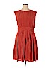Boden 100% Viscose Orange Casual Dress Size 14 - photo 1