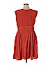 Boden 100% Viscose Orange Casual Dress Size 14 - photo 2