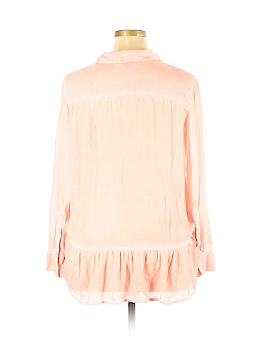 a.n.a. A New Approach Long Sleeve Blouse (view 2)