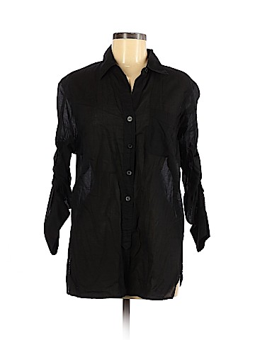 Ellen Tracy 3/4 Sleeve Button-Down Shirt (view 1)