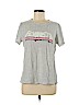 Rebecca Minkoff Gray Short Sleeve T-Shirt Size M - photo 1