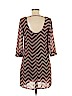 Heart Soul 100% Polyester Burgundy Casual Dress Size M - photo 2
