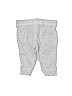 Carter's 100% Cotton Solid Gray Casual Pants Size Newborn - photo 2