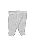 Carter's 100% Cotton Solid Gray Casual Pants Size Newborn - photo 1