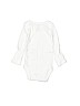 Carter's 100% Cotton White Long Sleeve Onesie Size Newborn - photo 2