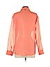 Mossimo 100% Polyester Orange Long Sleeve Blouse Size S (petite) - photo 2