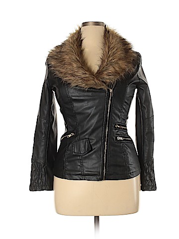 Unbranded Faux Leather Jacket (view 1)