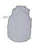 Cat & Jack 100% Cotton Blue Sleeveless Button-Down Shirt Size 7 - photo 2