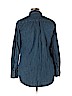 Merona 100% Cotton Blue Long Sleeve Button-Down Shirt Size XL - photo 2