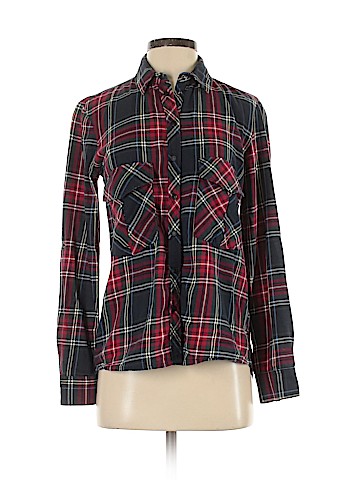 Zara Long Sleeve Button-Down Shirt (view 1)