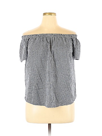 Mossimo Supply Co. Short Sleeve Blouse (view 1)