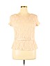 Ann Taylor Tan Short Sleeve Top Size 14 - photo 1