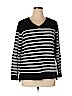 Croft & Barrow Black Long Sleeve Top Size XL - photo 1