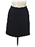 NY&Co 100% Polyester Black Casual Skirt Size 14 - photo 1