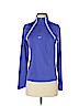 Nike 100% Polyester Blue Track Jacket Size S - photo 1