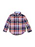 Janie and Jack 100% Cotton Blue Long Sleeve Button-Down Shirt Size 2T - photo 1