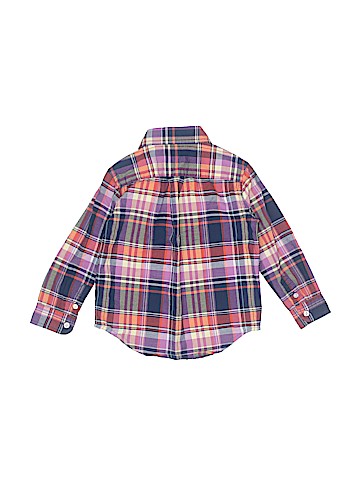 Janie and Jack Long Sleeve Button-Down Shirt (view 2)